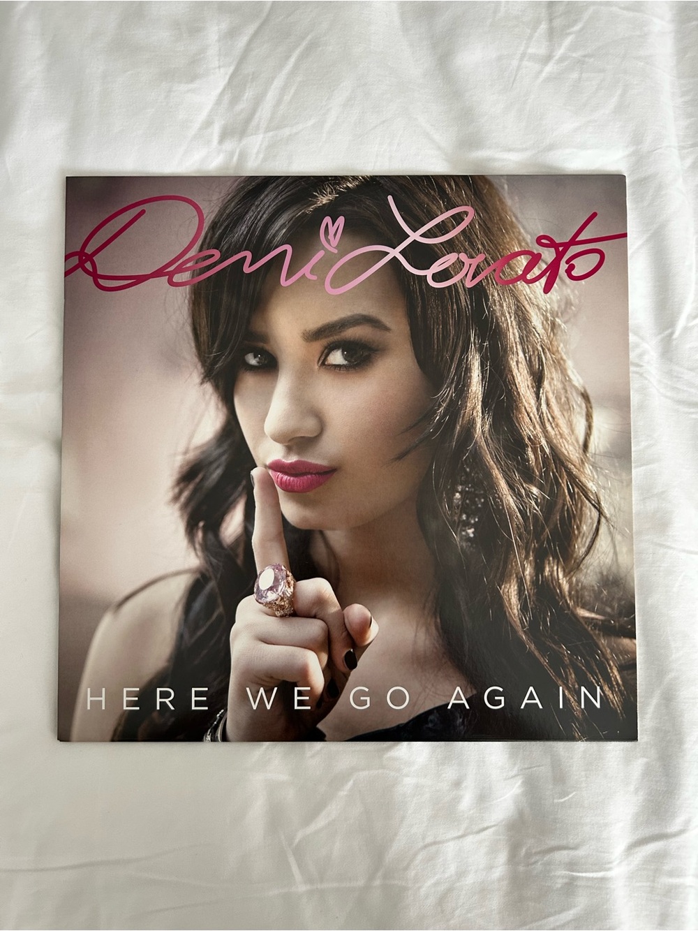 Demi Lovato Here We Go Again Limited Edition Vinyl Record